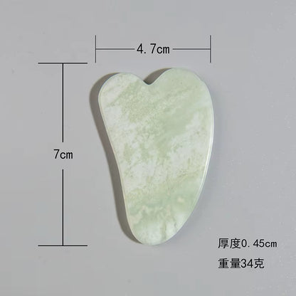 Natural Jade Roller Massager for Face Roller Gua Sha Jade Stone Face Massager Anti-Wrinkle Lift Facial Beauty Skin Care Tool