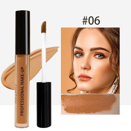 Traceless Liquid Concealer/Foundation, Long-Wearing, Waterproof, Oil-Control, Moisturizing, Flawless Finish for All Skin Tones