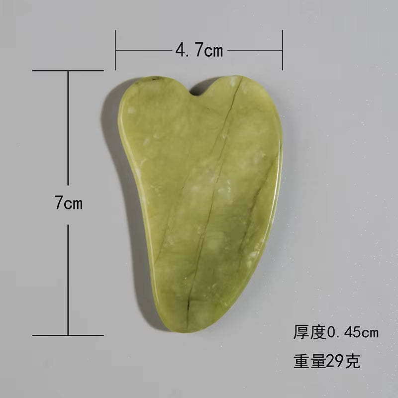 Natural Jade Roller Massager for Face Roller Gua Sha Jade Stone Face Massager Anti-Wrinkle Lift Facial Beauty Skin Care Tool