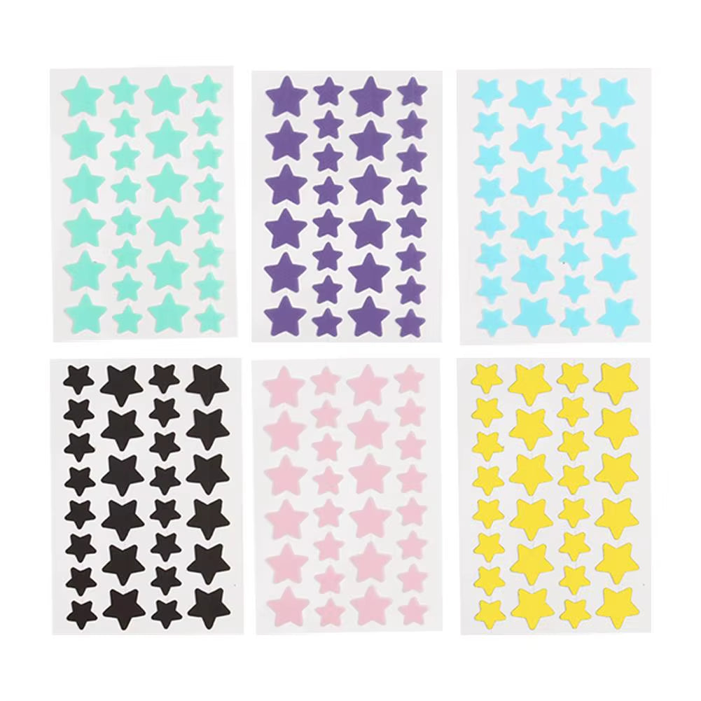 28PS Color Invisible Acne Removal Star Pimple Patch Facial Acne Spot Cover Concealer Invisible Color Patch Spot Scar Care Sticke