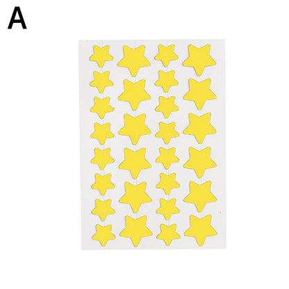 28PS Color Invisible Acne Removal Star Pimple Patch Facial Acne Spot Cover Concealer Invisible Color Patch Spot Scar Care Sticke