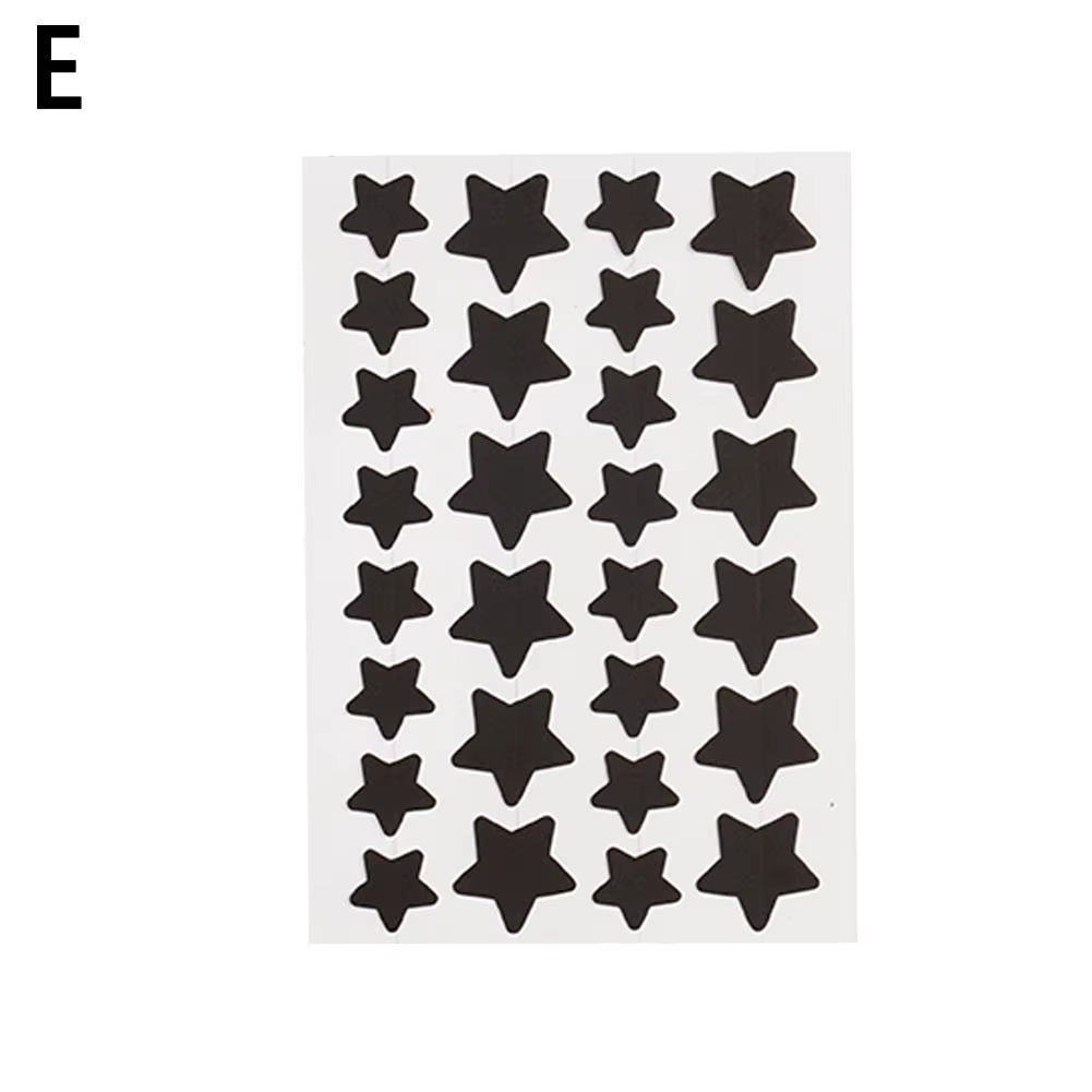 28PS Color Invisible Acne Removal Star Pimple Patch Facial Acne Spot Cover Concealer Invisible Color Patch Spot Scar Care Sticke